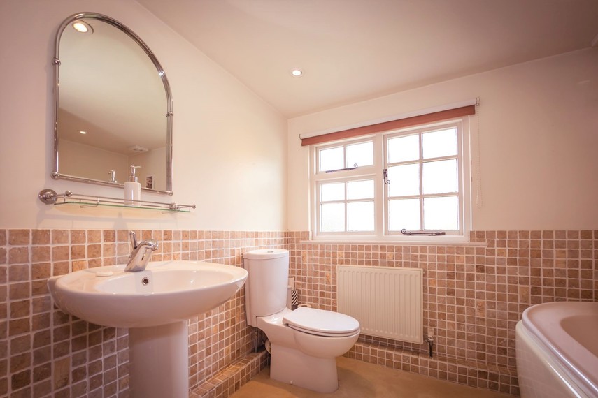 Bathroom of South Downs country cottage