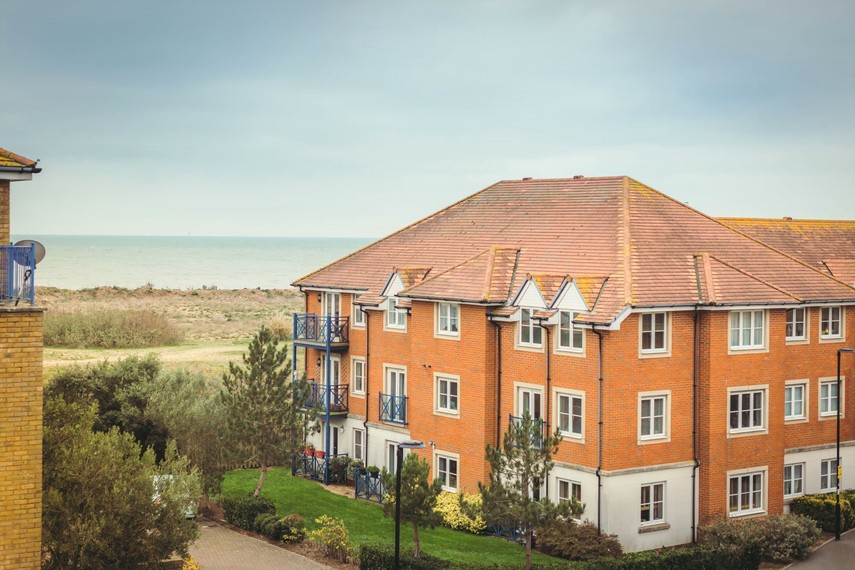 View from top balcony - holiday homes Sussex