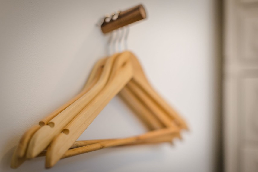 eastbourne apartment bedroom hangers