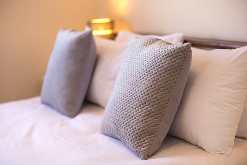 Master bedroom of Eastbourne holiday home