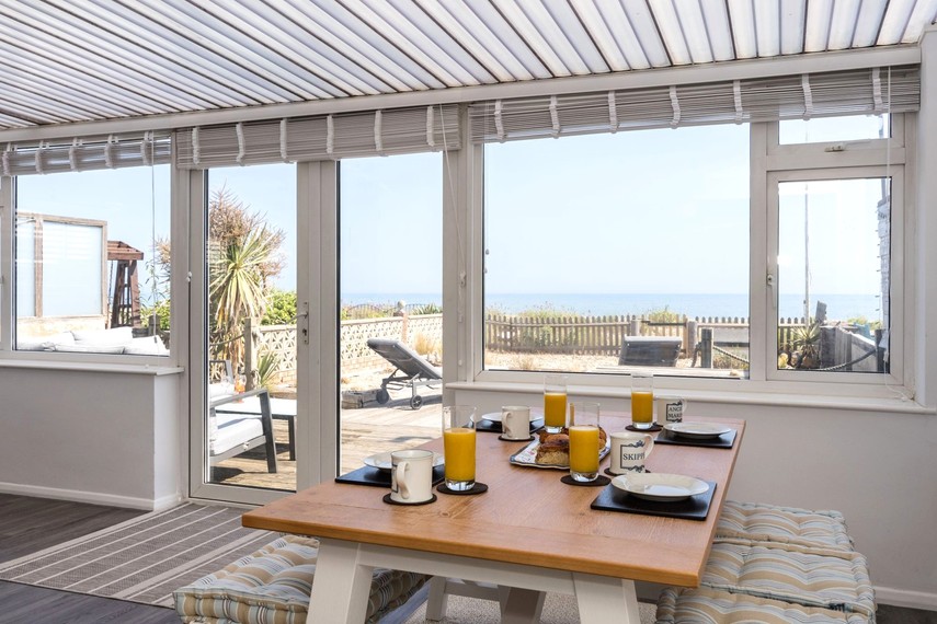 views over the beach