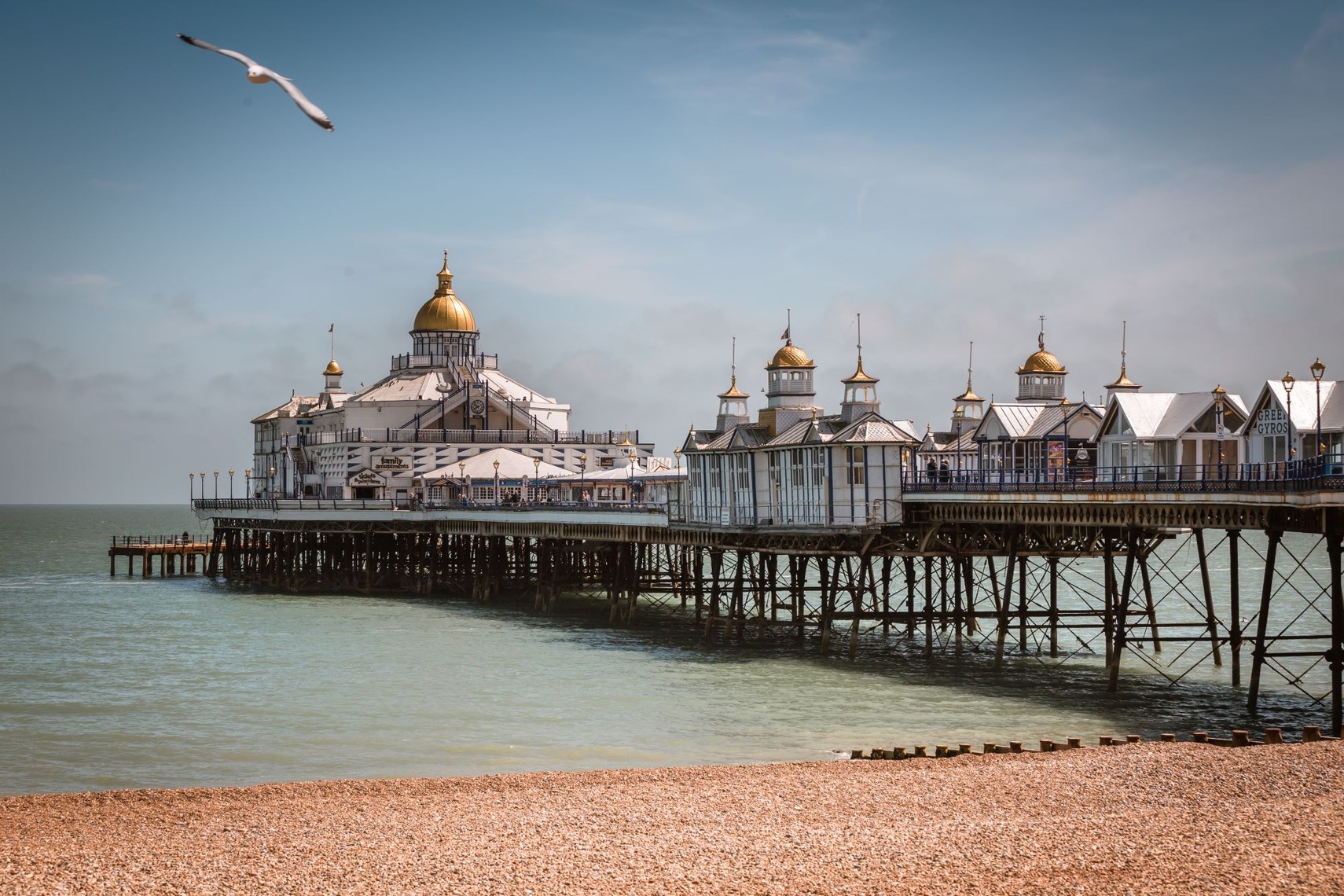 Seafront Apartment Overlooking Sea and Eastbourne Pier For 4