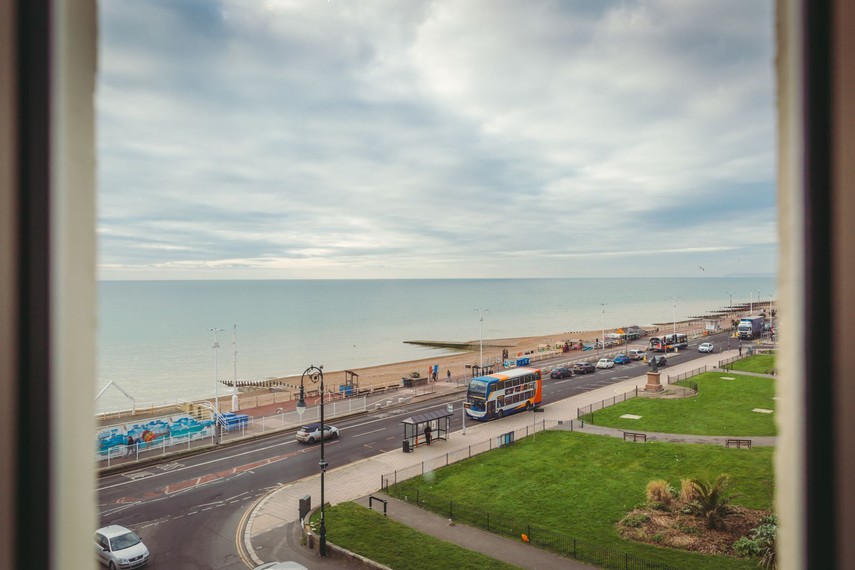 Sea views from this St Leonards accommodation