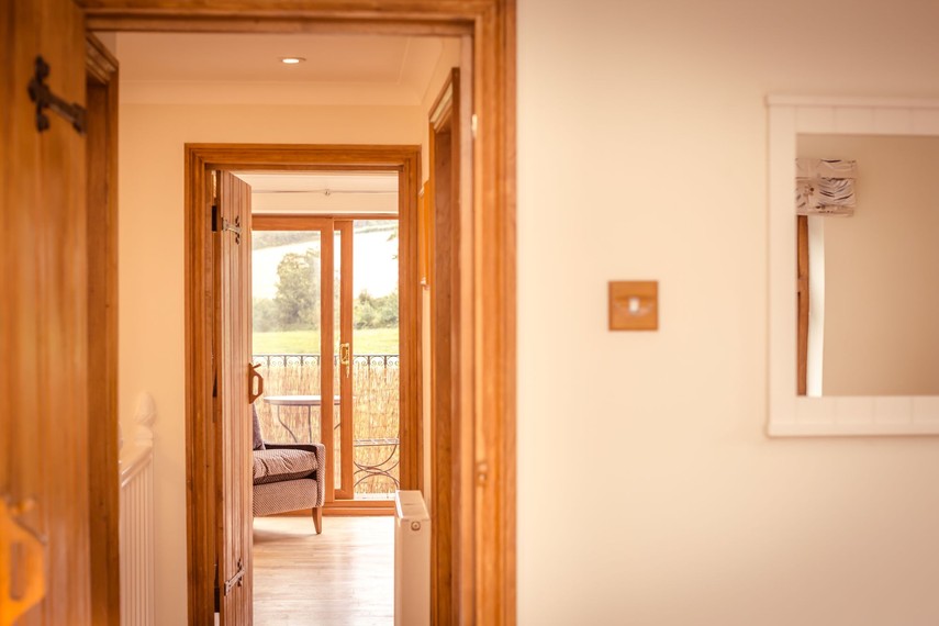 Upstairs landing in south downs cottage