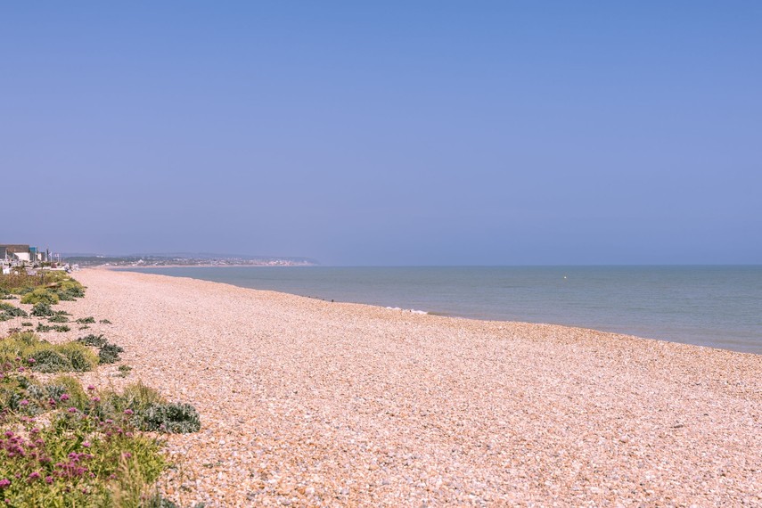 Pevensey Bay beach