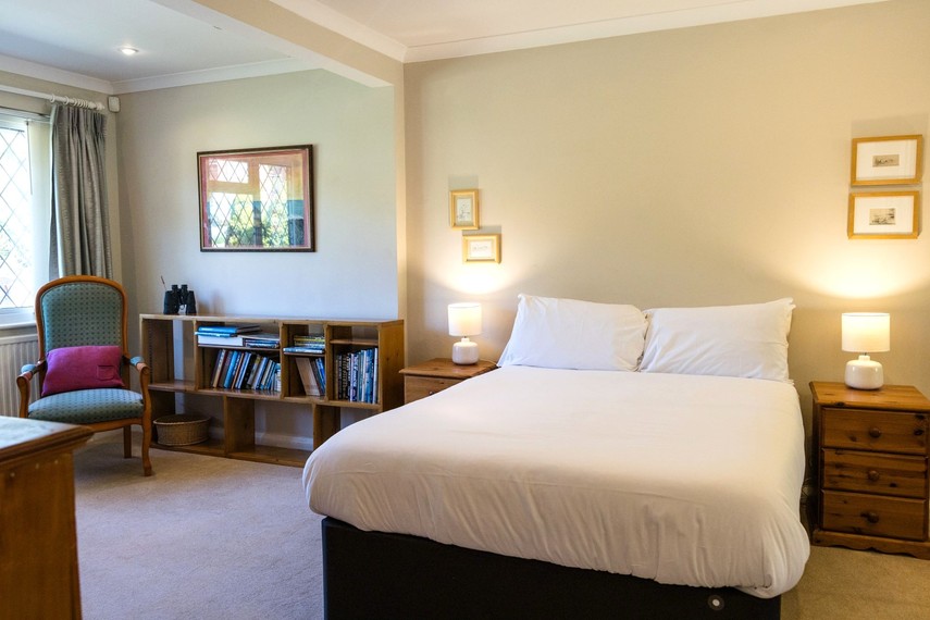 Master bedroom of South Downs holiday cottage