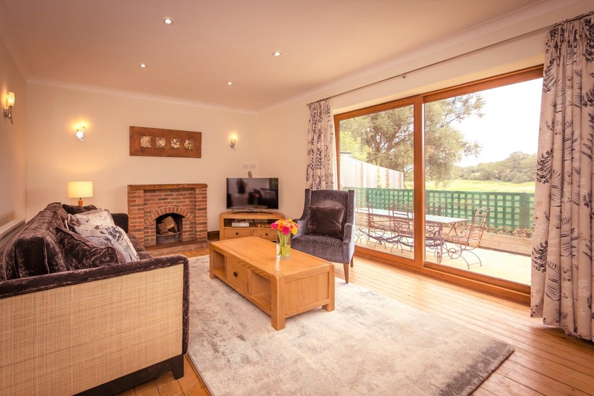 Lounge of Riverbank South Downs cottage