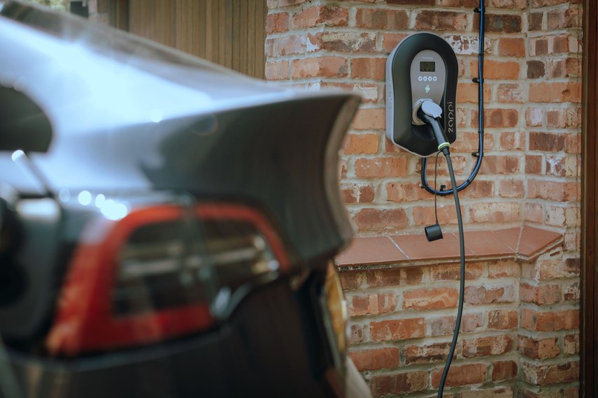 EV charger at Wellington Quay