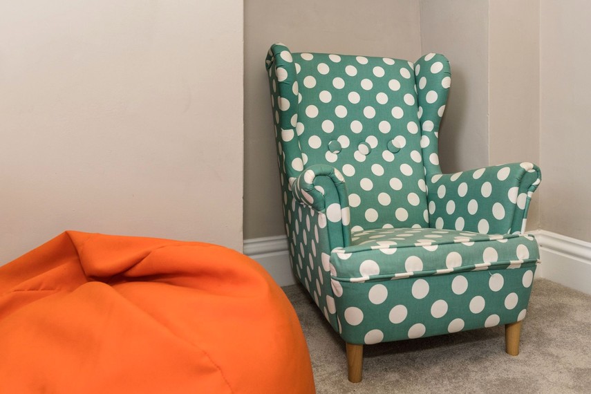 Toddler chair family friendly holiday home