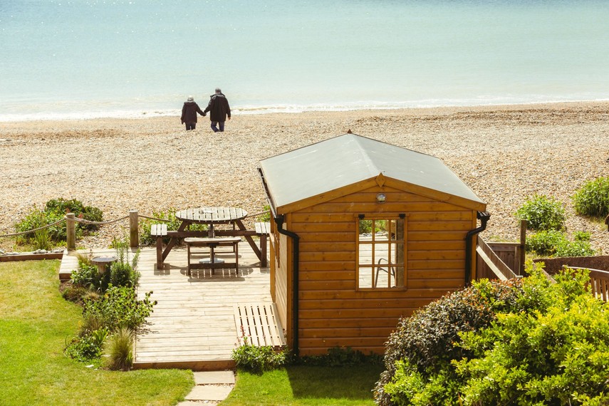 Pevensey Bay beach house