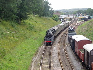 Bluebell Railway in East Sussex