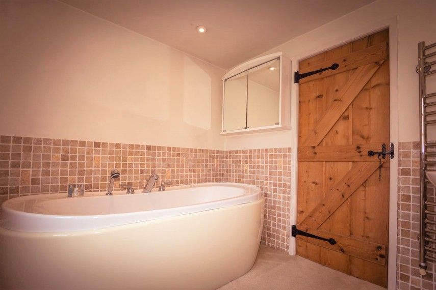 Bathroom of South Downs country cottage